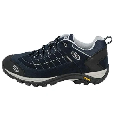 Imagen de Brütting Mount Crillon Low, Zapato de trekking y al aire libre Hombre, Azul (Marino/Gris), 46 EU