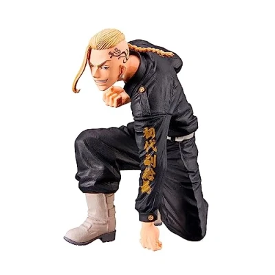 Imagen de Banpresto Figura de Accion Ken Ryuguji Draken Tokyo Revengers King of Artist 13cm BP19454 Multicolor