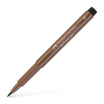 Imagen de Faber Castell Pitt Pen * Cepillo Nuez Marrón (177)