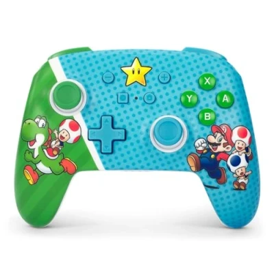 Imagen de Controlador inalámbrico mejorado de PowerA para Nintendo Switch Amigos Super Star