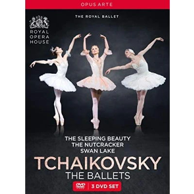 Imagen de Tchaikovsky, P.I.: Sleeping Beauty (The) / The Nutcracker Swan Lake [Ballets] (Royal Ballet, 2015 2017) (3 DVD Box Set) (NTSC)