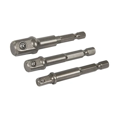 Imagen de Silverline Tools 819713 Adaptadores para llaves de vaso, 3 pzas (1/4&#039;, 3/8&#039; y 1/2&#039;)