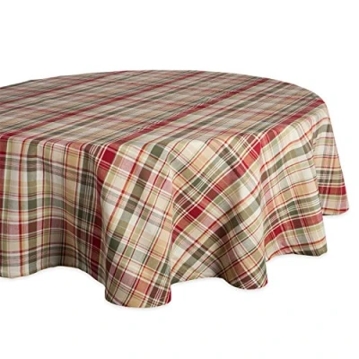 Imagen de DII Decoración Cuadros Ropa de Mesa otoño y Acción Gracias, Algodón, 70&quot; Round Tablecloth