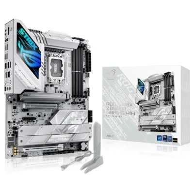 Imagen de ASUS ROG Strix Z890 A Gaming WiFi Placa Base ATX, 16+1+2+2 etapas de Potencia, DDR5, PCIe 5.0 Compatible con GPU última generación, Cinco Ranuras M.2, 7, AI Overclocking, Networking II
