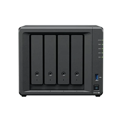 Imagen de Synology DS423+ 4 Bay Diskstation NAS (Intel Celeron J4125 Core 2GB Ram 2xRJ 45 1GbE puerto LAN) 16TB con x 4TB Seagate IronWolf HDD