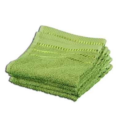 Imagen de Gözze Set de toallas aseo, 4 unidades, Berlin, Algodón, 30 x cm Verde lima