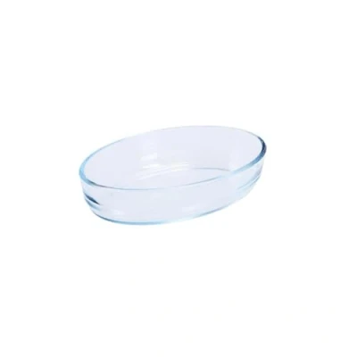 Imagen de Pyrex Essentials Fuente de Horno, Acero Inoxidable, Blanco, 21 x 13 cm