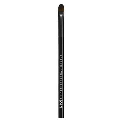 Imagen de NYX PROFESSIONAL MAKEUP brocha plana para ojos Pro Flat Detail Brush 14 de fibra
