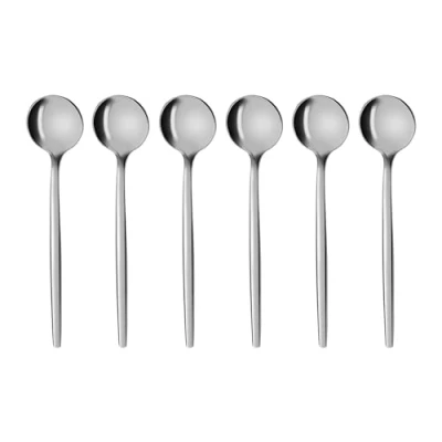 Imagen de GRÄWE Provence Juego de 6 cucharas espresso acero inoxidable, aptas para lavavajillas, cuchara pequeña