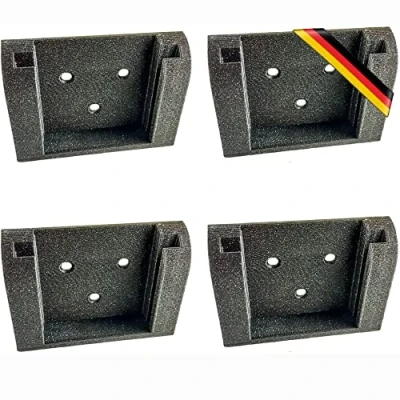 Imagen de ULROAD 4 unidades de soporte batería para Metabo CAS 18 V Li On pared taller 625367000 625342000 625369000 625592000