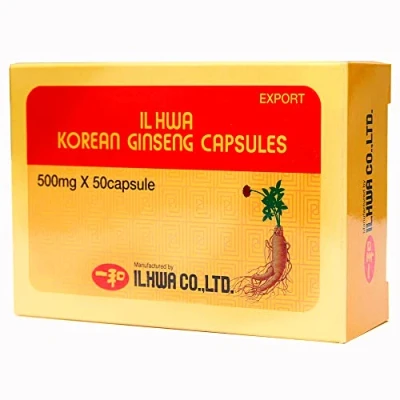 Imagen de TONG Il Hwa, Ginseng Coreano, 500 mg x 50 capsulas (Pack 2 und.)