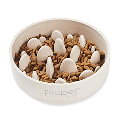 Imagen de PiuPet® Comedero Perro antivoracidad I 1,4L Apto para lavavajillas Grande Cuenco Comederos Perros Lento