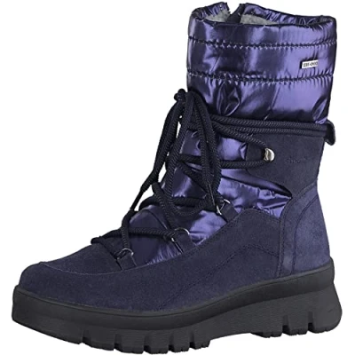 Imagen de Tamaris 8 86413 29, Botas Cortas al Tobillo Mujer, Navy, 41 EU Ancho