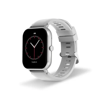 Imagen de DCU TECNOLOGIC Smartwatch Curved Glass Pro Pantalla táctil de Alta Definición 1.83&#039;&#039; Personalizable IP67 Impermeable 123 Modos Deporte Gris