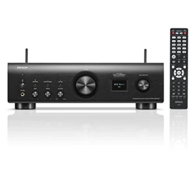 Imagen de DENON Amplificador PMA 900HNE Hi Fi, estéreo con HEOS Integrado, 2 x 85 W, preamplificador Phono Certificado Res, AirPlay 2, Bluetooth, Negro