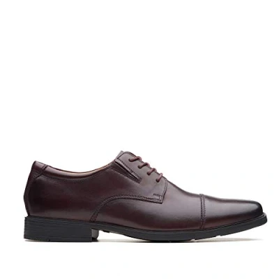 Imagen de Clarks Tilden Cap, Zapatos Hombre, Marrón Wine Leather, 44.5 EU