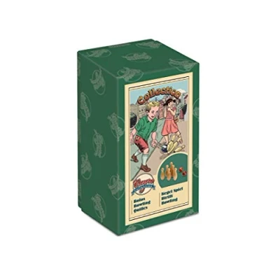 Imagen de Cayro Bolos + 8 Años Modelo en Miniatura de Madera Juego Tradicional Mesa Niños y Adultos Caja Retro Bolsa Tela 2 a Jugadores