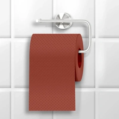 Imagen de papel higiénico divertido con diseño de lija estampado Mad Monkey
