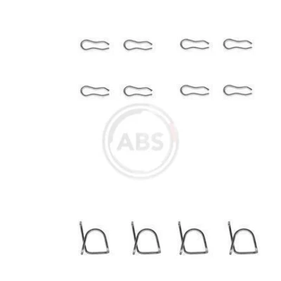 Imagen de A.B.S. 0939Q Kit de accesorios, pastillas frenos CITROËN: Visa Hatchback