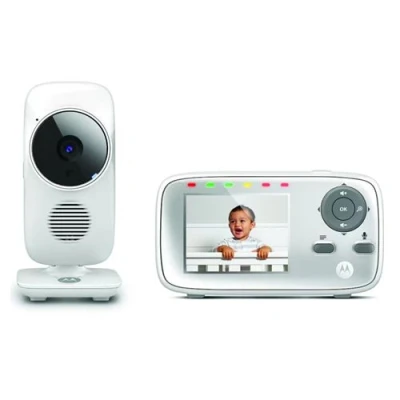 Imagen de Vigilabebés Inalámbrico Motorola Con Pantalla 2.8&quot; Vm483 Blanco