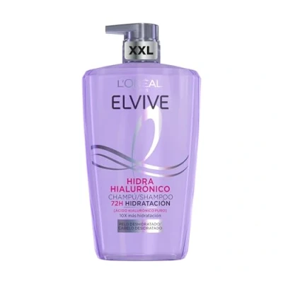 Imagen de L&#039;Oréal Paris Elvive Hidra Hialurónico Champú 72h de Hidratación 1L