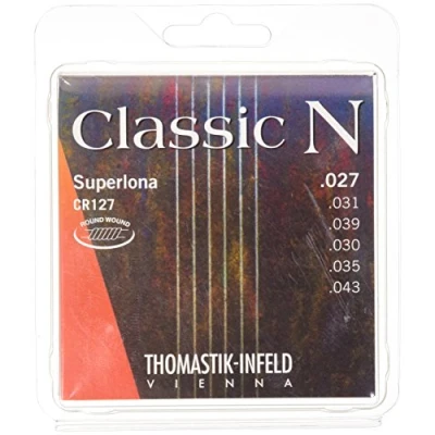 Imagen de Thomastik Cuerdas para Guitarra Clásica Classic N Series juego Superlona Light CR127 entorchado redondo