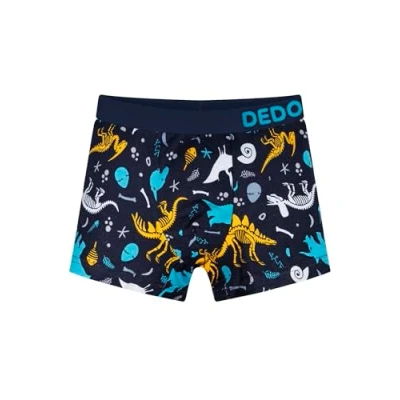 Imagen de Dedoles Calzoncillos Hombre y Chico Ropa Interior Algodón Boxer Muchos diseños Divertidos Dinosaurios Hockey Patos, Color: Azul, diseño: (niño), tamaño: 9 10 años