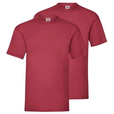 Imagen de Fruit of the Loom Valueweight Camiseta para hombre, paquete de 5 unidades, M