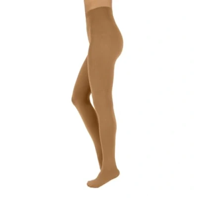 Imagen de CALZITALY Leotardos De Lana Para Mujer, Medias Cashmere, 150 Den S, M, L, XL, XXL, 3XL, 4XL Calcetería Italiana (4XL, Camel)