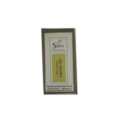 Imagen de SVATV Lemon aceite esencial de grado terapéutico, aceites aromaterapia, fragancia para difusor yoga y masajes propios, cuidado personal 10 ml