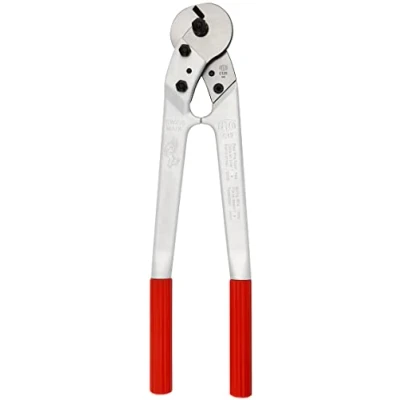 Imagen de FELCO C12 cortador de cables (longitud 50 cm, corte ø 12 mm, con triangular para cortes limpios, hoja acero calidad, mangos ligeros)