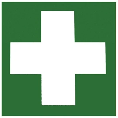 Imagen de Carteles Meister, 150 x mm, fosforógenos, señalización de emergencia para uso comercial (salida emergencia, primeros auxilios, extintor, direcciones), 503850