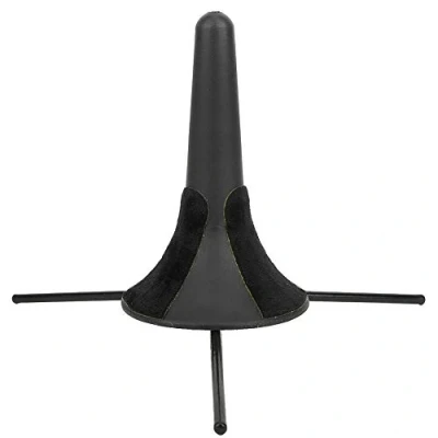 Imagen de Soporte metálico portátil Trípode ligero plegable para trompeta Accesorios trompetas