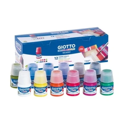 Imagen de Giotto Decor Acrylic 25 Ml. Estuche 12 Uds.