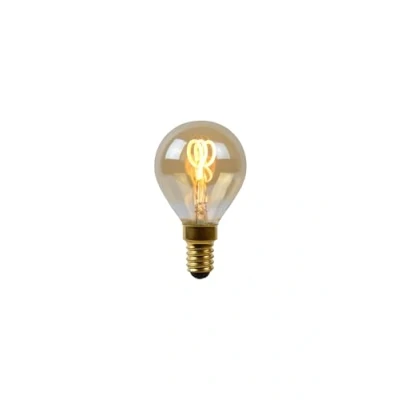 Imagen de Lucide P45 Lámpara de filamento Ø 4,5 cm LED Regul. E14 1x3W 2200K Ámbar