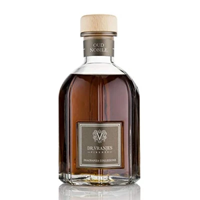 Imagen de Dr. Vranjes Oud Nobile Difusor 500 ml + Paquete Doble de Varillas Blancas (3 Piezas) Perfume Lujo para el hogar, Aroma Principal: Oriental, pirámide olfativa: bergamota, Oud, Mirra