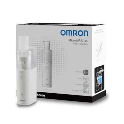 Imagen de OMRON MicroAIR U100 Inhalador Portable, nebulizador de malla silencioso tamaño bolsillo