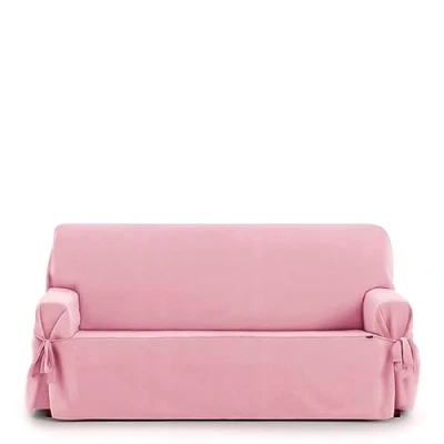 Imagen de Eysa Funda de sofá Universal Ajustable con Lazos Oriente 3 plazas Color 02/Rosa