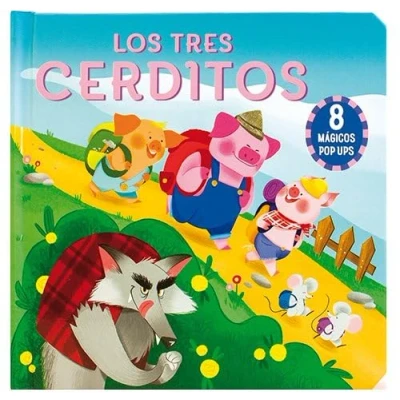 Imagen de Los tres cerditos: 8 mágicos pop ups (Cuentos y ficción)
