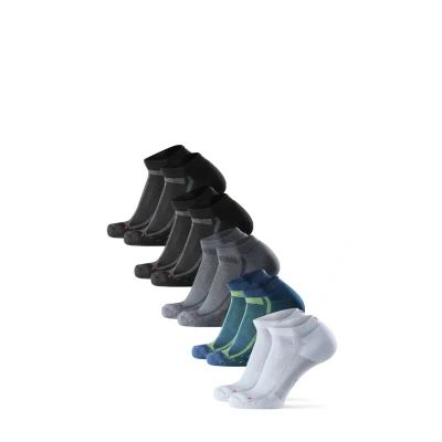 Imagen de Danish Endurance LONG Distance Running Lowcut 5 PACK Calcetines tobilleros, Talla: 39 42, Multicolor