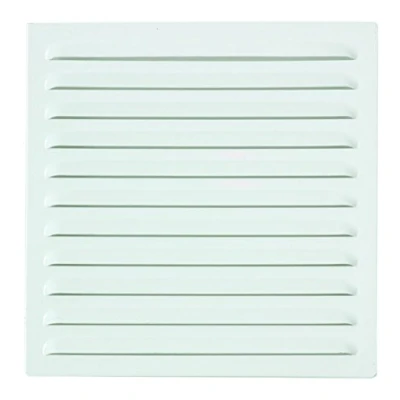 Imagen de Brinox B70010D Rejilla empotrar (16 x 16 cm) color lacado blanco