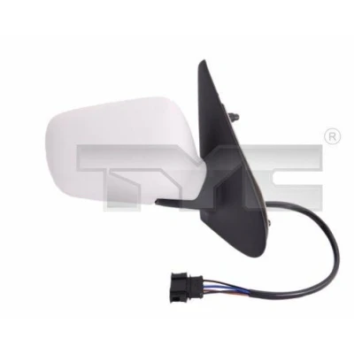 Imagen de espejo retrovisor Tyc 337 0044 izquierda imprimado asférico, calefactable, para ajuste elect. VOLKSWAGEN: Polo III Hatchback