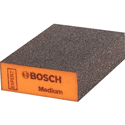 Imagen de Bosch 1 Bloque estándar Expert S471 (para Pintura sobre Madera, Madera Blanda, Ø 69 x 97 26 mm, Mediano, Accesorio Profesional Lijado a Mano)