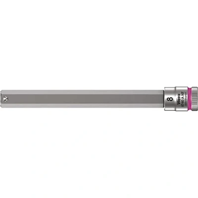 Imagen de WERA 05003340001 8740 A HF Hex Plus 8,0 x 100 mm Vaso de punta Zyklop con función retención 1/4&quot;