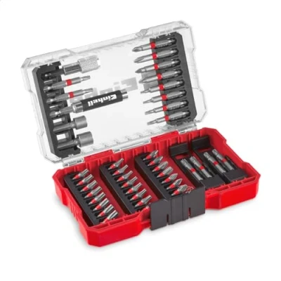 Imagen de Original Einhell M CASE 42 Juego de brocas (brocas 25 mm, 50 soporte magnético, llave vaso, portabrocas cambio rápido, incluye caja almacenamiento)