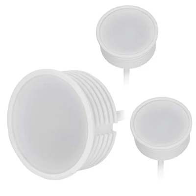 Imagen de HCFEI 3x LED Bombilla 5W para Foco Empotrable, ultra plano ø50x22mm, 230V, blanco neutro 4000K, 425lm, 120, Regulable, Reemplaza la GU10 MR16, Modulo