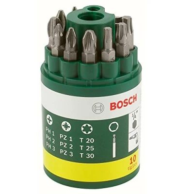 Imagen de Bosch 2607019452 Set con 10 unidades para atornillar