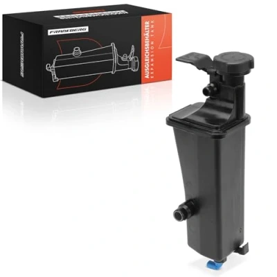 Imagen de Frankberg Tanque de Expansión Refrigerante con Tapa Compatible 3er E46 1.6L 3.0L 1998 2007 X3 E83 2.0L 2003 2011 Z4 E85 2009 Sustituir# 17117573781