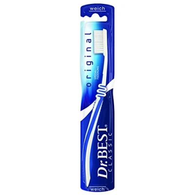 Imagen de Dr. Best 93023 Cepillo de Dientes Suave, 6 Unidades, Colores Surtidos