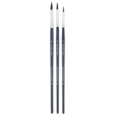Imagen de Lefranc Bourgeois Pinceles de, Mango Corto, Nº4 / 8/12, 3 Pinsel